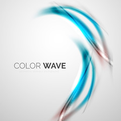 Shiny color wave