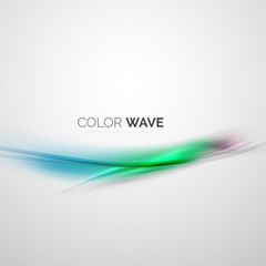 Shiny color wave