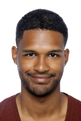 Obraz premium african-american man smiling