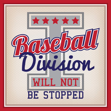 Baseball Division Badge