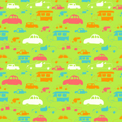 cars seamless pattern