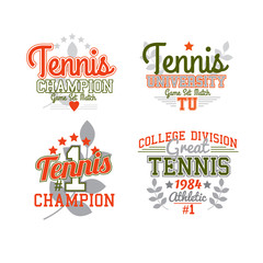Tennis Badge Collection