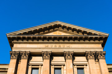 Australian museum building on College Street, Sydney