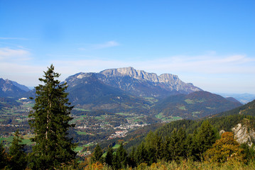 Fototapeta na wymiar Alpenblick
