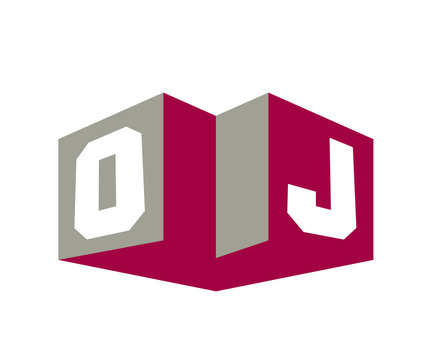 OJ Initial Logo for your startup venture