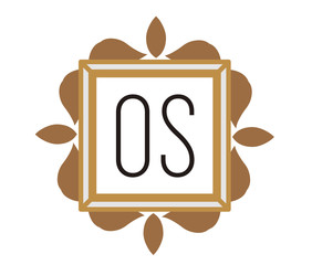 OS Initial Logo for your startup venture