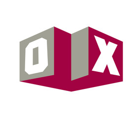 OX Initial Logo for your startup venture