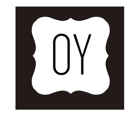 OY Initial Logo for your startup venture