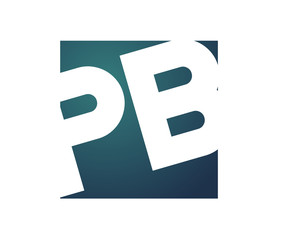 PB Initial Logo for your startup venture
