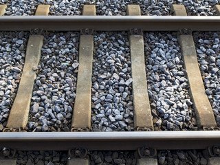 Train rails - detail