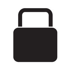Lock Icon illustration design