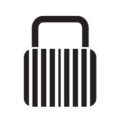 Lock Icon illustration design