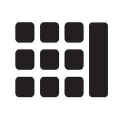 keypad icon illustration design