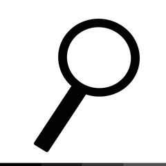 Magnifying glass search icon Illustration design