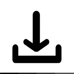 Download icon Upload button Illustration design