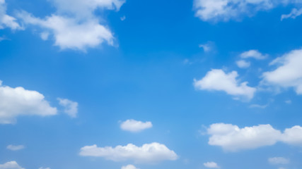 clouds on blue sky