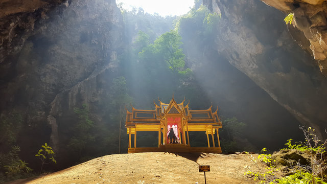 king pavillion in the cave,Thailand