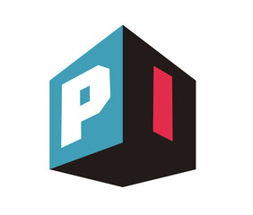 PI Initial Logo for your startup venture