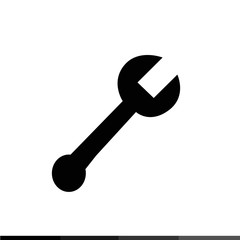wrench icon Illustration design