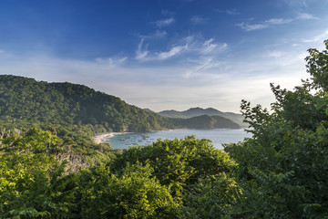 Tanjung Papuma Beach in Jember, East Java, Indonesia