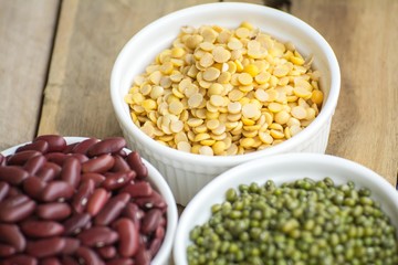 close up of a bowl of yellow beans