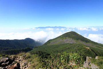 編笠山
