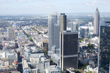 Frankfurt Panorama view