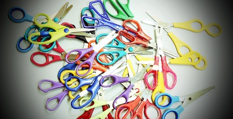 children's scissors to do school works  to preschool