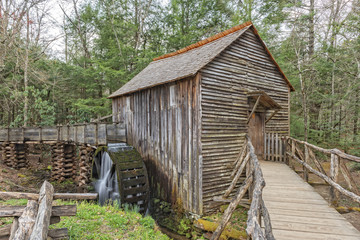 Grist Mill In Cades Cove