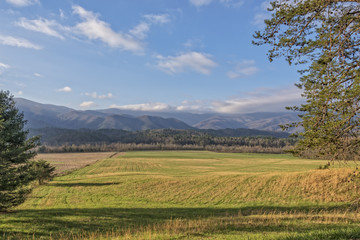 Obraz premium Early Morning In Cades Cove
