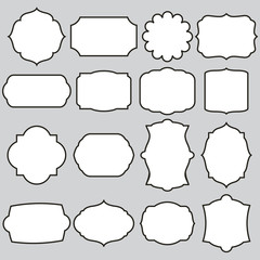 set of vector frames