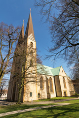 Fototapeta na wymiar Neustädter Marienkirche in Bielefeld, Nordrhein-Westfalen