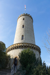 Obraz premium turm der Sparrenburg in Bielefeld, Nordrhein-Westfalen