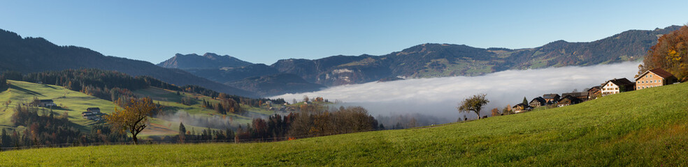 Obraz premium Egg im Bregenzerwald