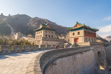 Zelfklevend Fotobehang the great wall near Beijing © pigprox
