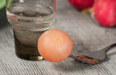 Marinated radish