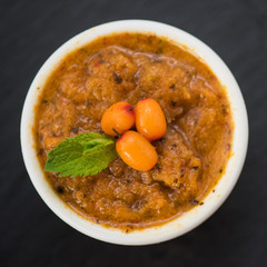 tasty seabuckthorn sorbet jam