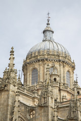 Fototapeta na wymiar Dome of Cathedral Church, Salamanca