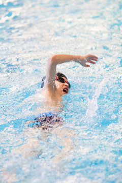 training in swimming