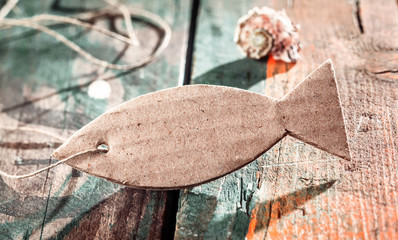 Decorative Fish Tag for Wellness Concepts