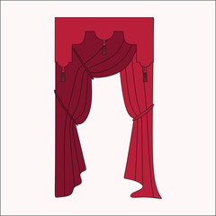 curtains for the office. curtains. classic curtains. design curt