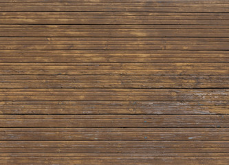 Old brown wooden background with horizontal boards