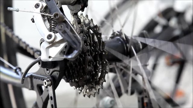 Lubricating Chain Sprocket on Bike