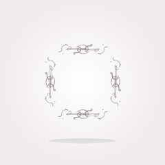 vector glossy web buttons with abstract lines. Web Icon Art. Graphic Icon Drawing