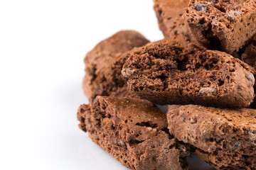 Cantucci with chocolate pieces