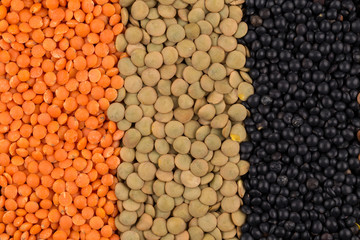 mix of lentils