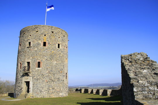 Die Hohenburg in Homberg (Efze)