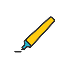 Marker Pen Outline Icon