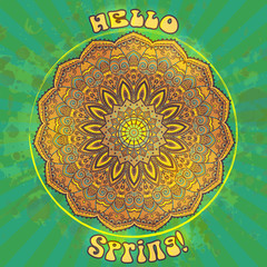 Beautiful card vector