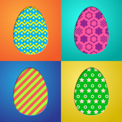 Easter eggs backgrounds